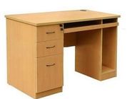 High Bending Strength Particle Board Office Furniture With Four Stainless Steel Legs