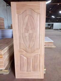 Mahogany Molded Flush Door Skin , Environmental Friendliness Outer Door Skin