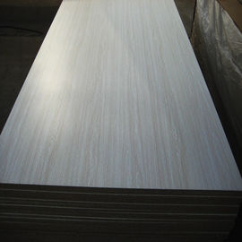 Solid Melamine Coated MDF Board , Office Table 18mm MDF Sheet 1200x2400mm